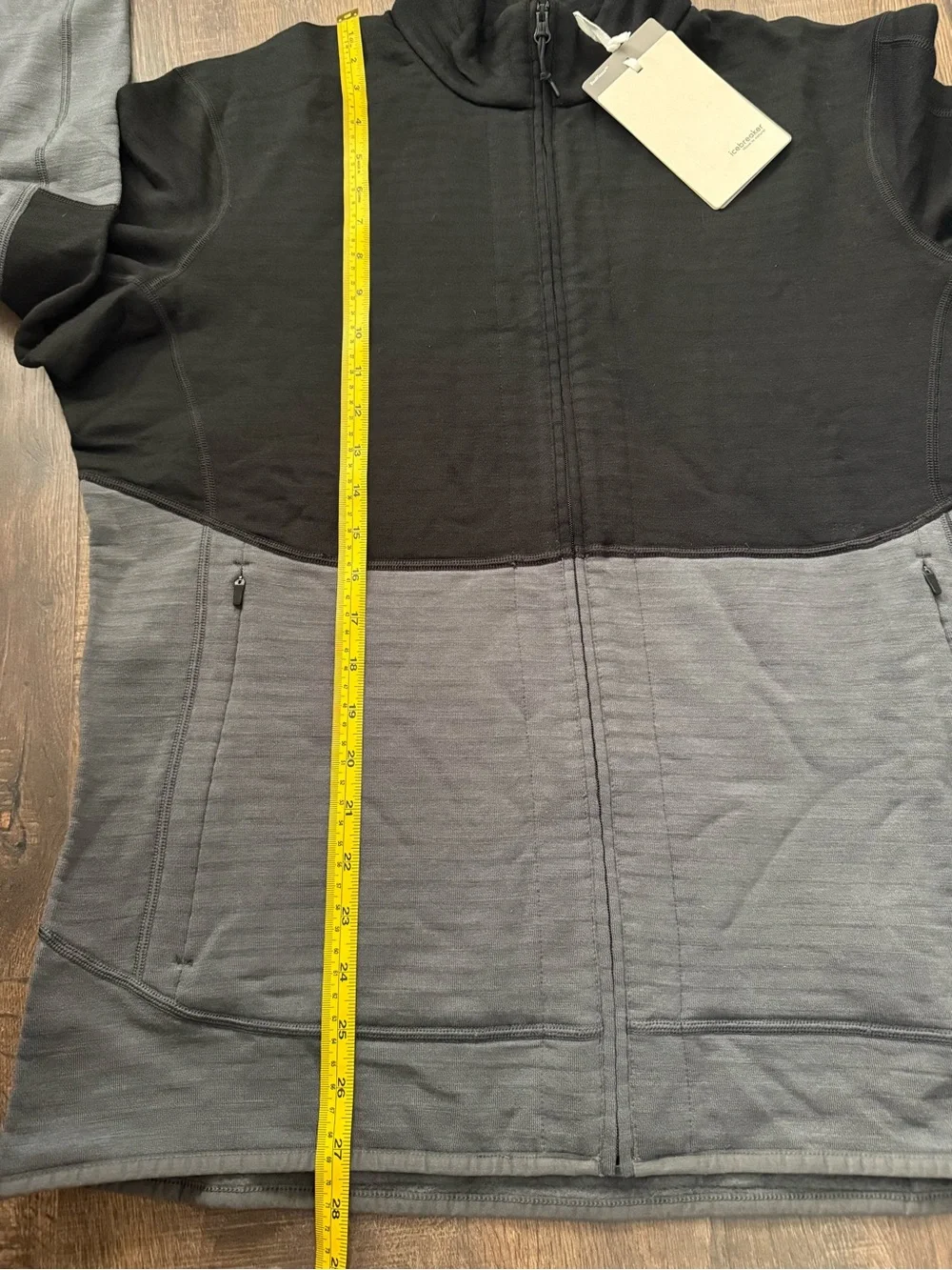 Icebreaker Merino 400 RealFleece FZ Men’s L - NWT